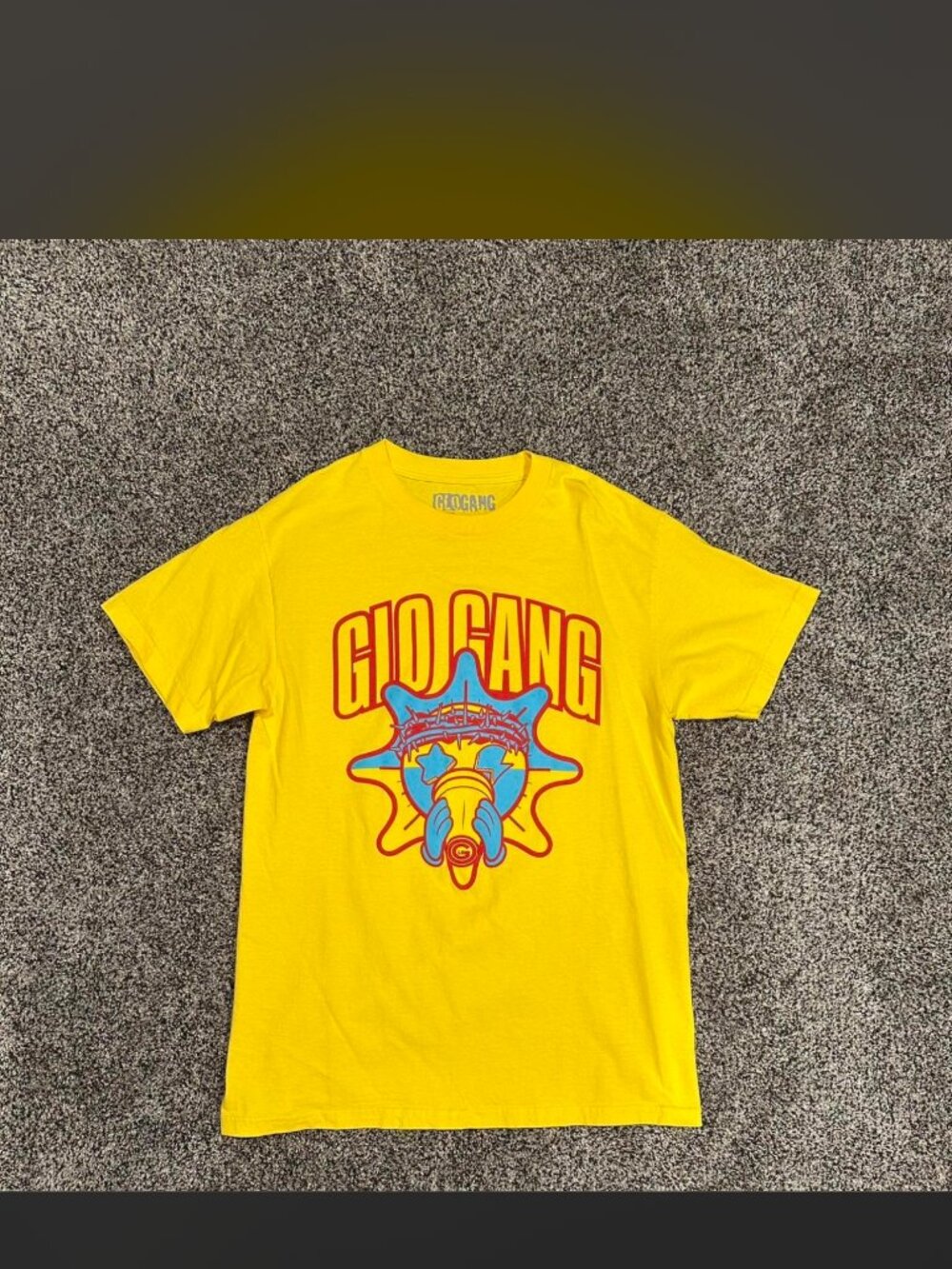 Glogang Men's Yellow T-shirt - M M